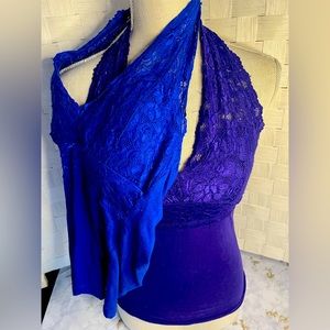 NOSTALGIA Lace Halter tops!!!!